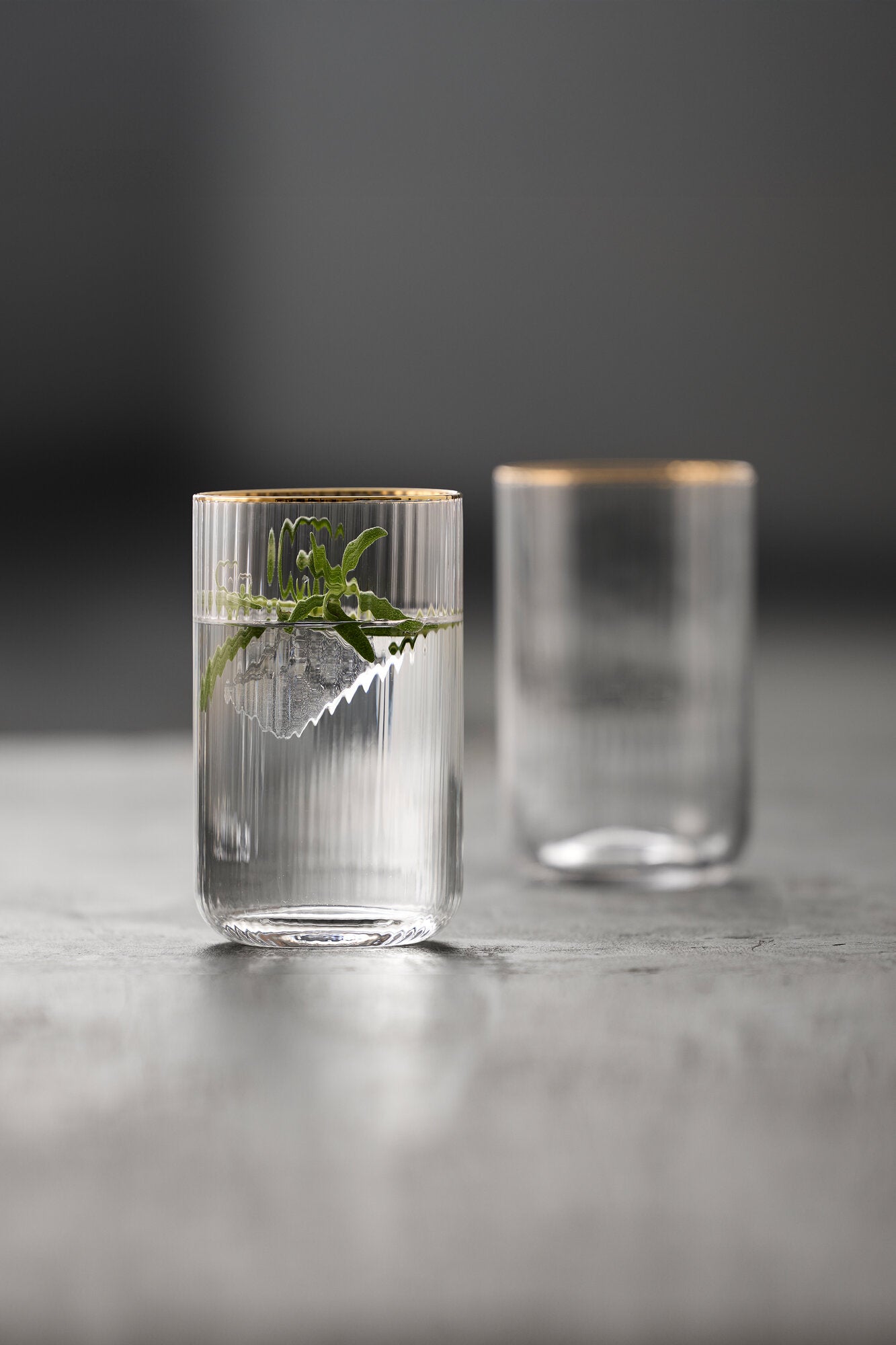 Palermo Highball glas, guldfarvet, 50 cl - 4 stk.